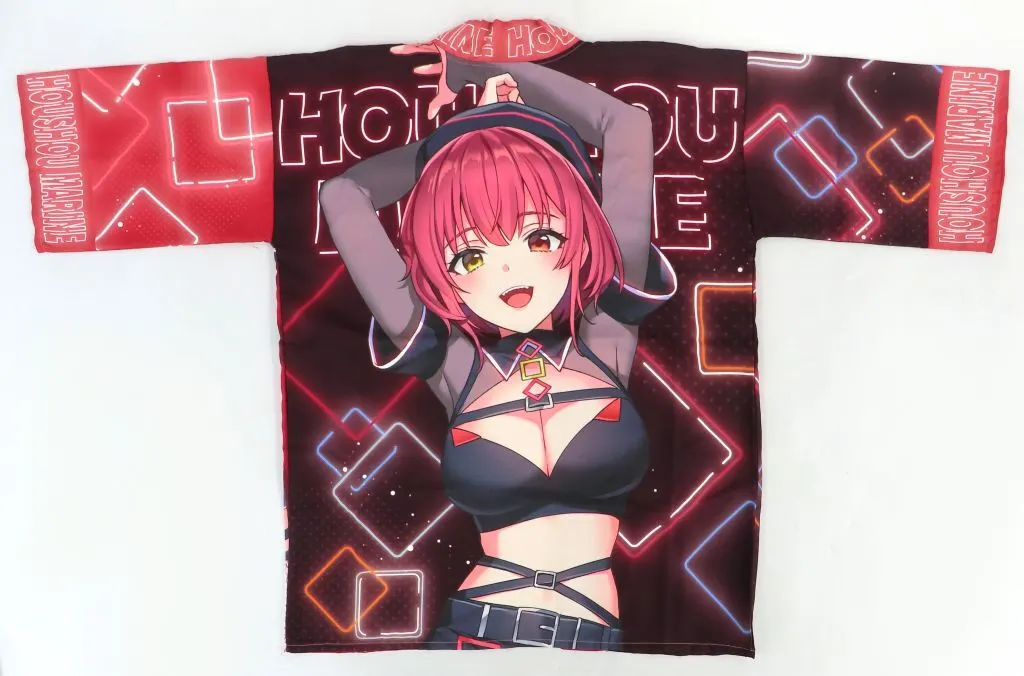 駿河屋 -<中古>宝鐘マリン Square of Magic! 法被 レッド×ブラック