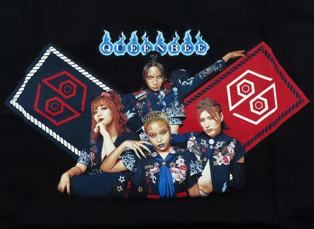 駿河屋 -<中古>女王蜂 夜天下無双Tシャツ ブラック XLサイズ