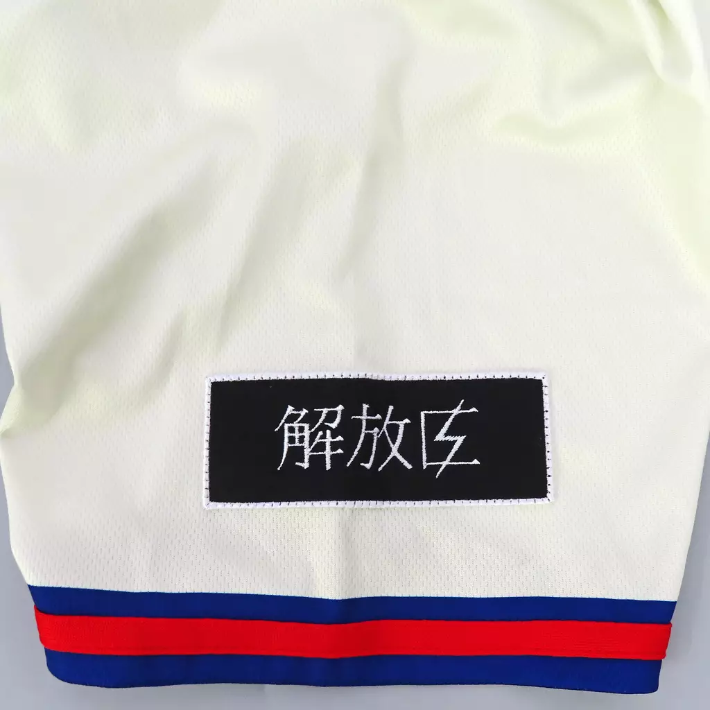 ROMANCE PORNO'24 解放区 ベースボールシャツ 駿河屋 -<中古>ポルノグラフィティ ベースボールシャツ アイボリー L