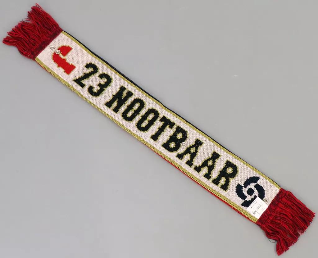 侍ジャパン Lヌートバー選手のミニニットマフラー 駿河屋 -<中古>ラーズ・ヌートバー#23 侍ジャパン×WBC 選手ミニニット