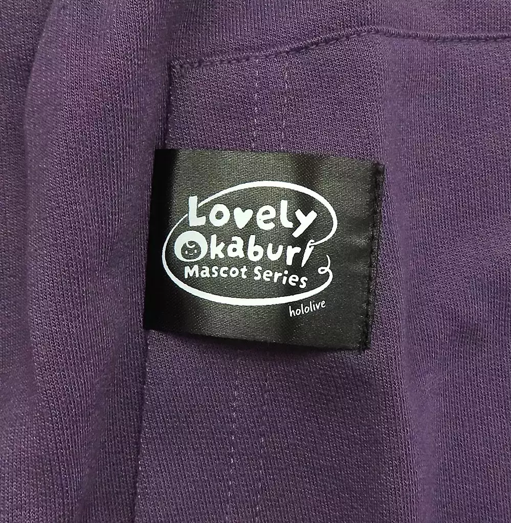 駿河屋 -<中古>紫咲シオン おかぶりパーカー パープル Lサイズ Lovely