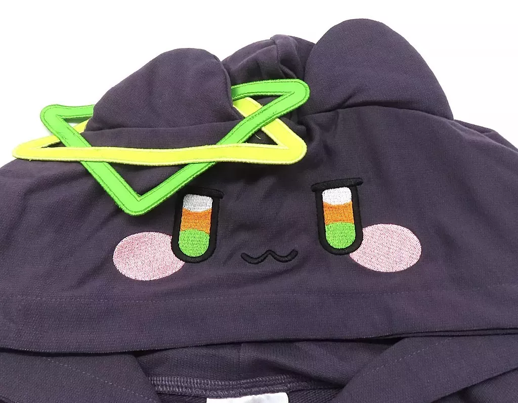 駿河屋 -<中古>紫咲シオン おかぶりパーカー パープル Lサイズ Lovely