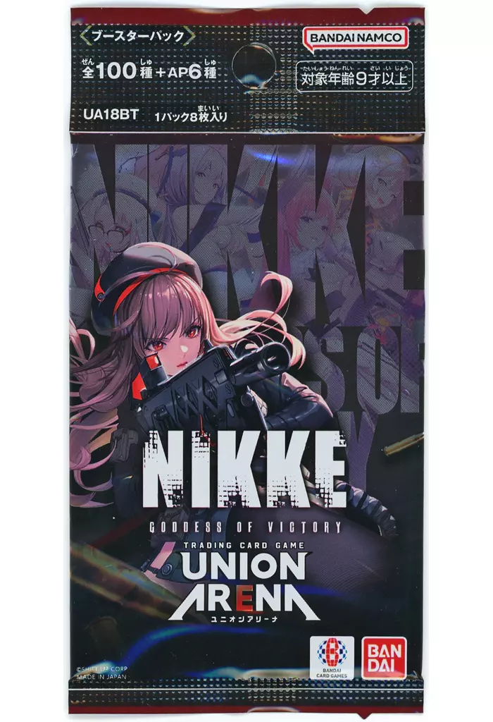 勝利の女神：NIKKE カードゲーム BT01 IN Counter 日本語4個 ◇予約◇TCG「勝利の女神:NIKKE」NIVEL ARENA ブースターパック BT01