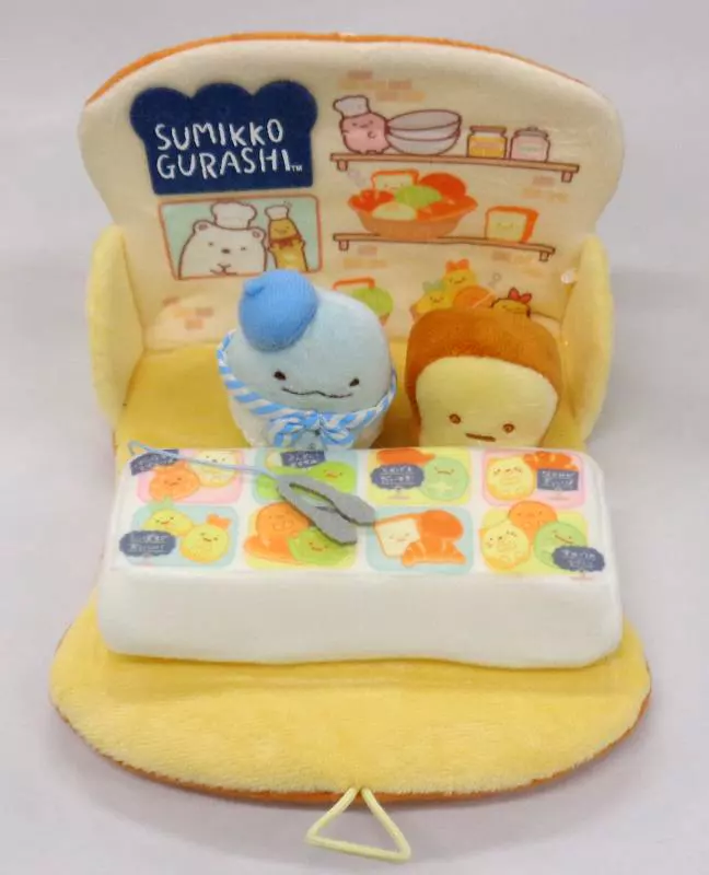 すみっコぐらし　パン教室　ぬいぐるみ絵本 すみっコぐらし 8月発売「すみっコパンきょうしつ」テーマ