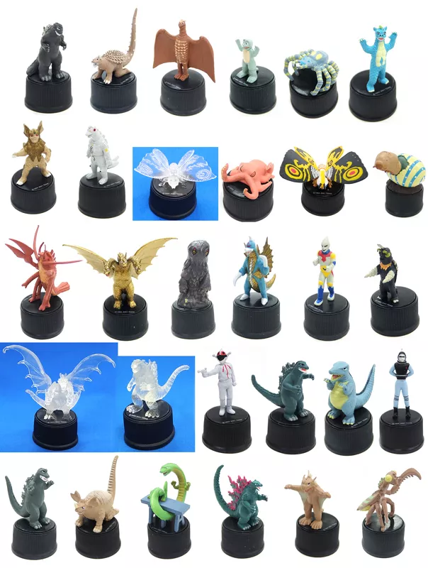 駿河屋 -<中古>全30種セット 「東宝怪獣シリーズ ボトルキャップ