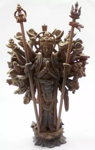 駿河屋 -<中古>密教曼陀羅 木彫風彩色版 6体セット 東京トイ