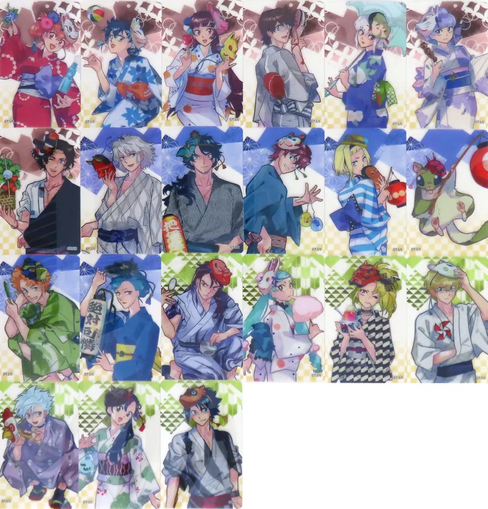 食玩　トレーディングカード　全21種セット 「絶対可憐チルドレン 連載20周年記念POP UP SHOP inマルイ スティックケーキ クリアカード」