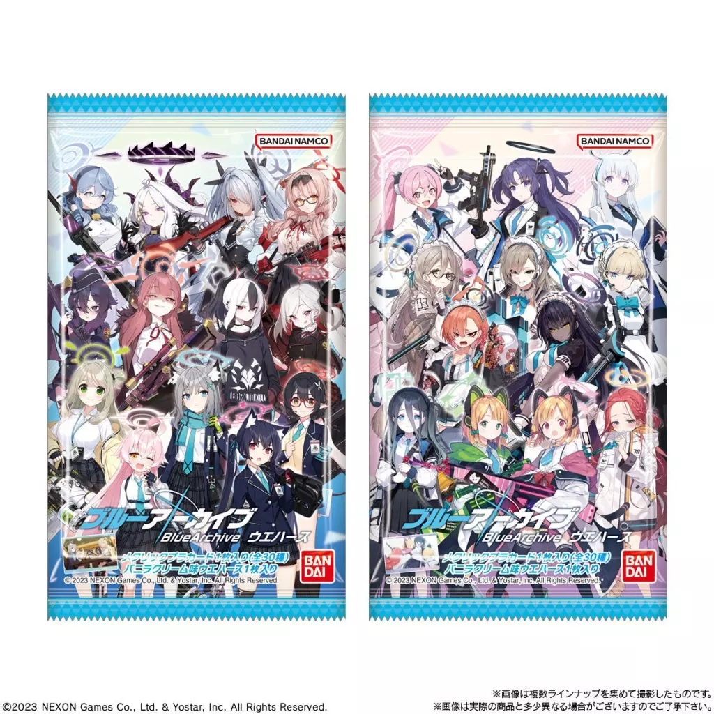 ブルーアーカイブ　ウエハース　第一弾　コンプリートセット　ノアのみ開封品 ブルーアーカイブ ノア ウエハース カード シール セット 韓国