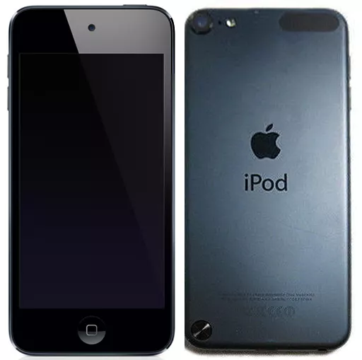 駿河屋 -<中古>iPod touch 32GB (2012/ブラック＆スレート)[MD723J/A
