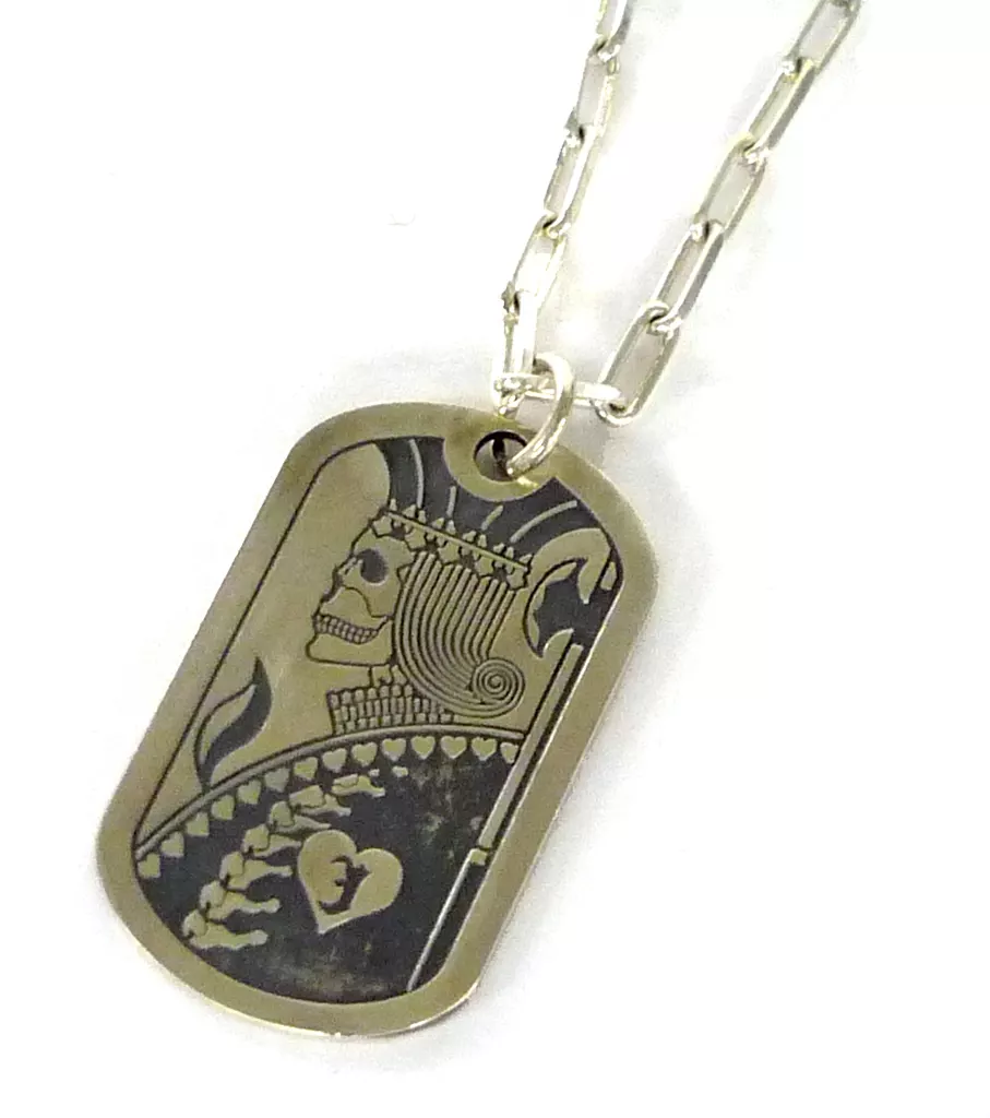 銀製品・指輪・アクセサリー(キャラクター)　ハートのJ ドッグタグ(シルバー925製) 「咎狗の血」 駿河屋 -<中古>[破損品] ハートのJ ドッグタグ(シルバー925製