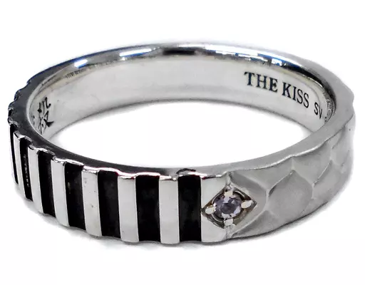 銀製品・指輪・アクセサリー(キャラクター)　伊黒小芭内 シルバーリング 9号 「鬼滅の刃×THE KISS」 駿河屋 -<中古>伊黒小芭内 シルバーリング 9号 「鬼滅の刃×THE