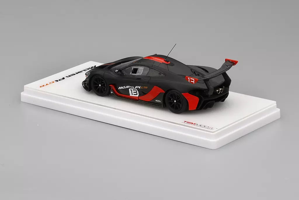 ミニカー　1/43 マクラーレン P1 GTR(グレー×レッド) [TSM430157] 駿河屋 -<中古>1/43 マクラーレン P1 GTR(グレー×レッド