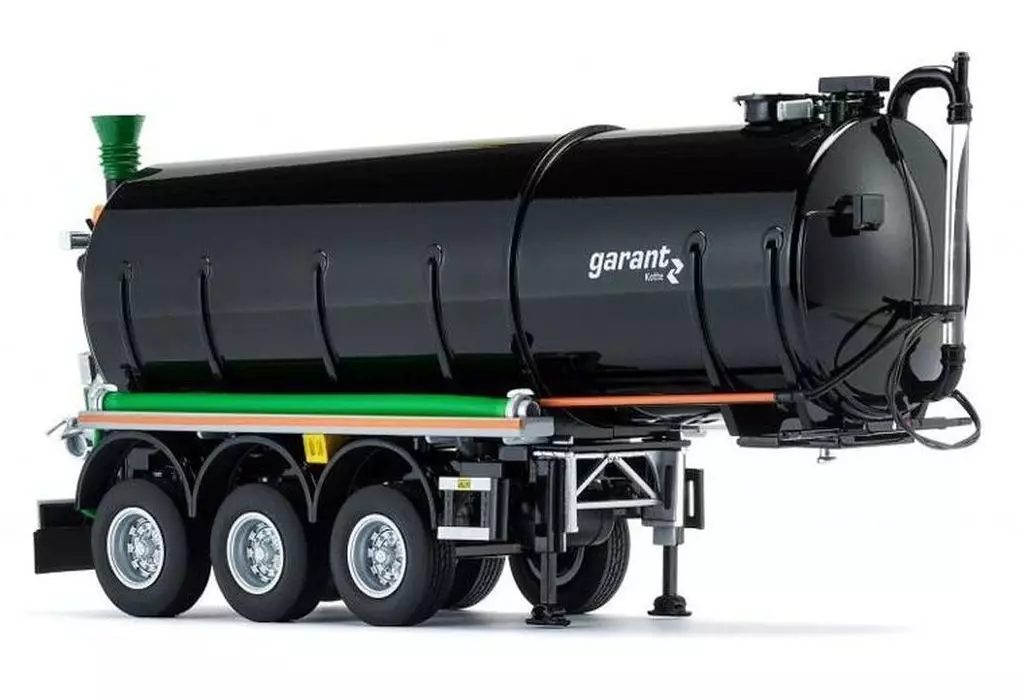 ミニカー　1/32 Kotte garant タンク セミトレーラー TSA 30.000(ブラック) [077654] 駿河屋 -<中古>1/32 Kotte garant タンク セミトレーラー TSA