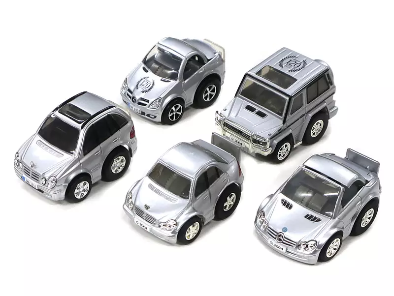 チョロQ シルバーアロー メルセデス・ベンツ 120周年記念 ミニカーセット チョロQ シルバーアロー メルセデス・ベンツ 120周年記念 ミニカー