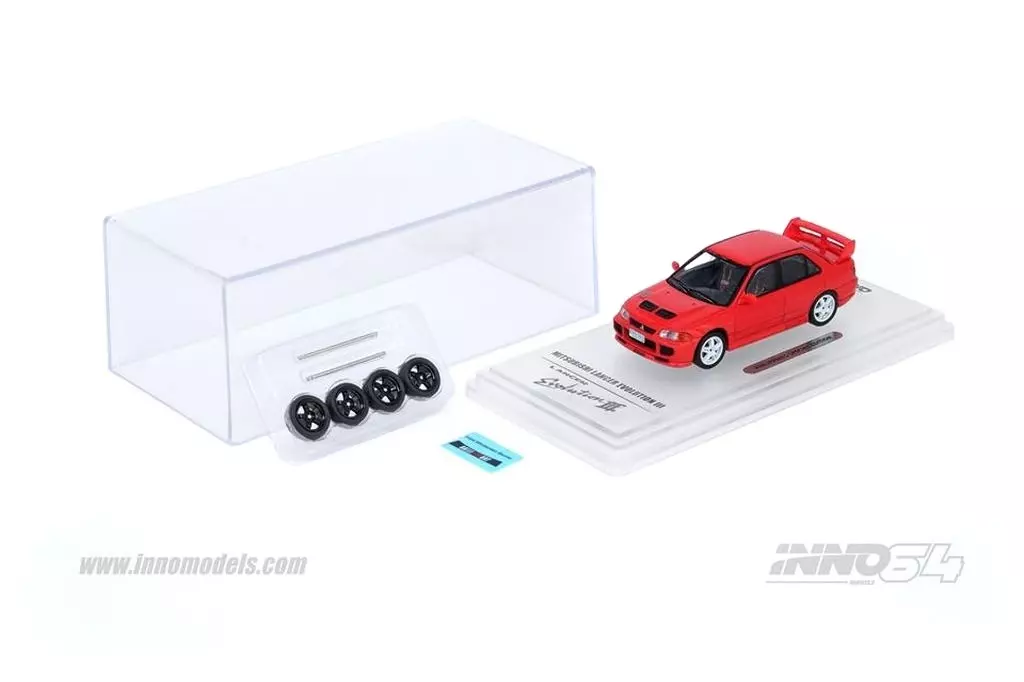 INNO64 1/64 Evolution III フィリピン特別版 赤 モデルインプレッション】 INNO 1/64 Mitsubishi Lancer Evolution III