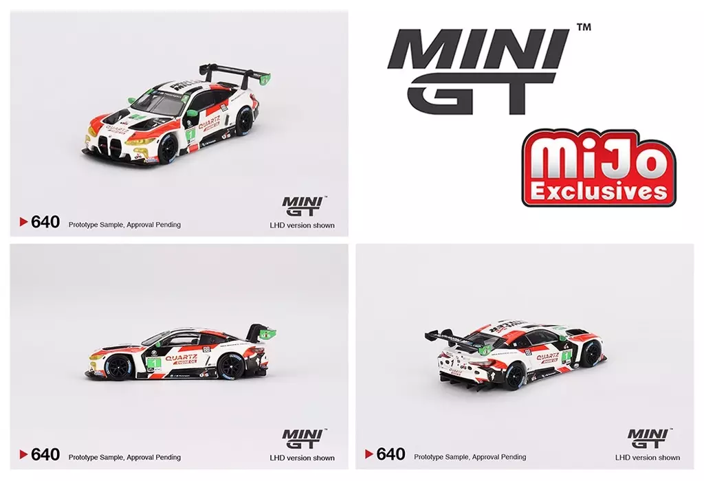 MINI GT 1/64  M4 GT3 セブリング優勝 ホワイト 640 Amazon.co.jp: MINI GT 1:64 Scale BMW M4 GT3#7 