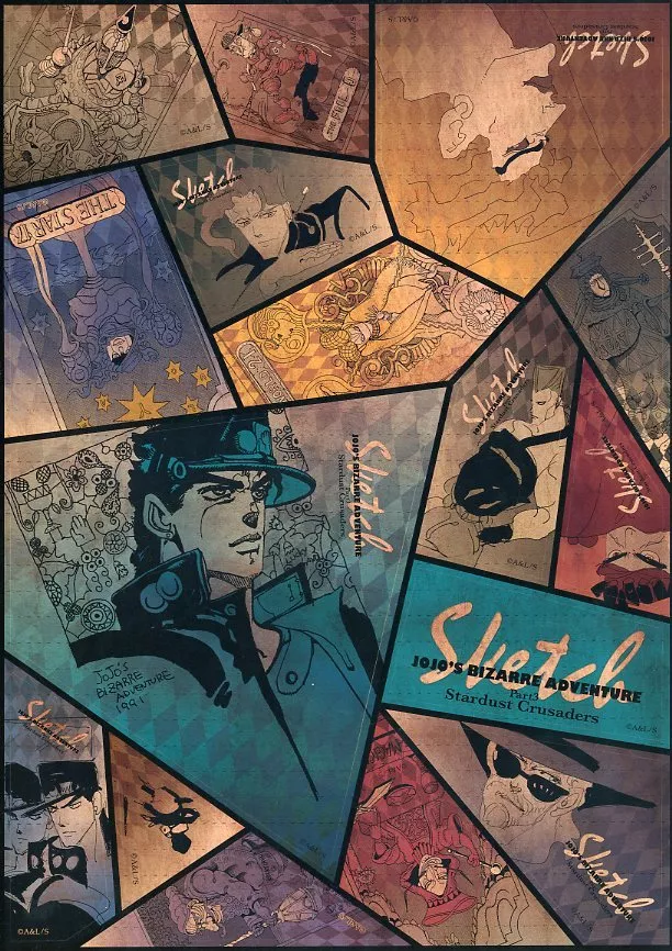 【予約限定】ジョジョ展　特典　スケッチステッカー 希少】ジョジョ展 冒険の波紋 先行予約特典 ステッカーセット｜Yahoo
