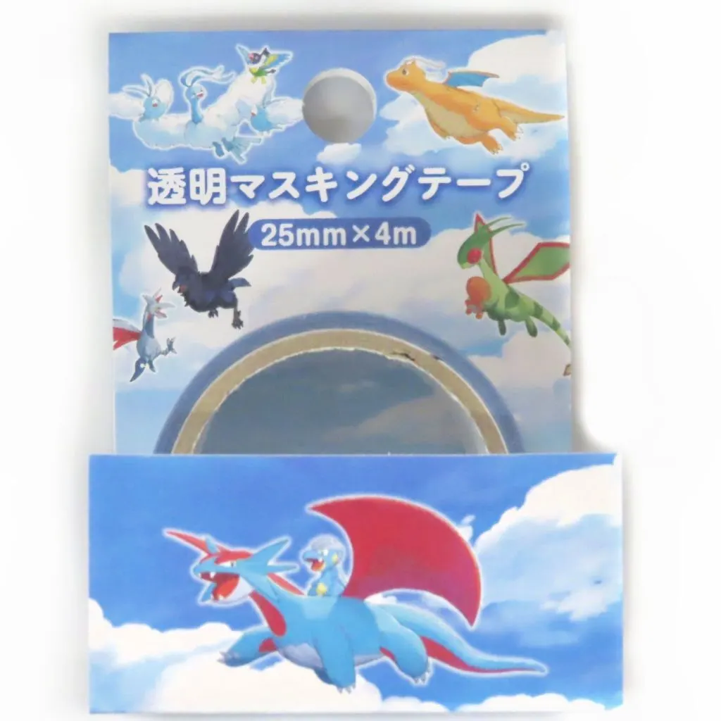 透明マスキングテープ Soaring Dreams ×10 透明マスキングテープ Soaring Dreams ×10 Pokémon - Masking Tape