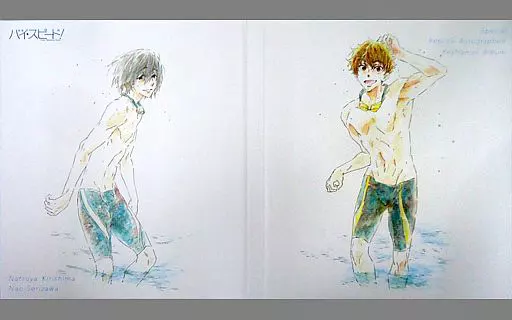 駿河屋 -<中古>岩鳶中水泳部スペシャル複製原画色紙アルバム3