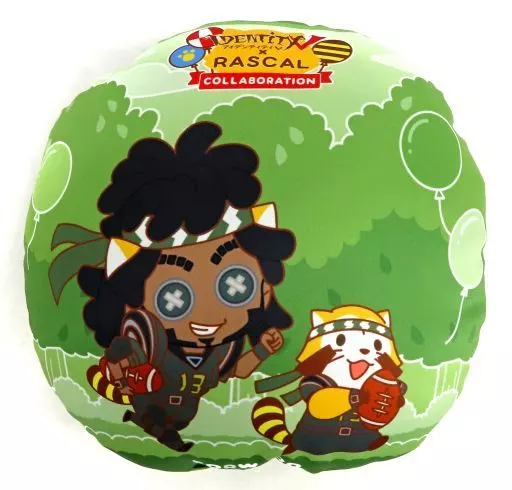 第五人格 楽天コレクション ラスカル S賞 クッション 空軍 & 祭司 IdentityV 第五人格』と『ラスカル』の コラボレーションによる