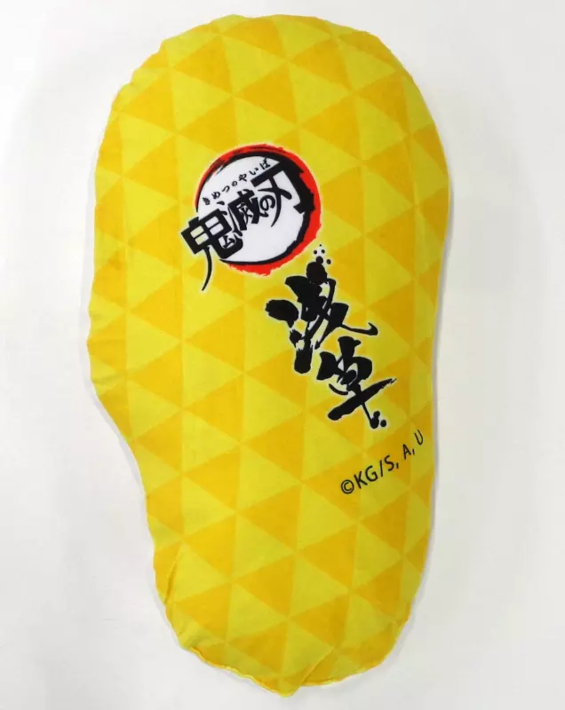 駿河屋 -<中古>我妻善逸 ダイカットクッション 「鬼滅の刃×浅草