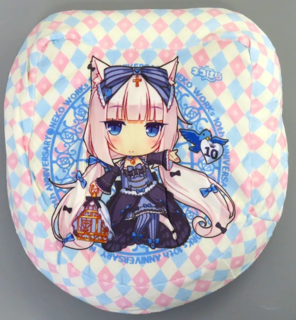 ネコぱら クッション ショコラ&バニラ C91 NEKO WORKs NEKO WORKS Nekopara 10th Anniversary Chocolate & Vanilla Cat Plush