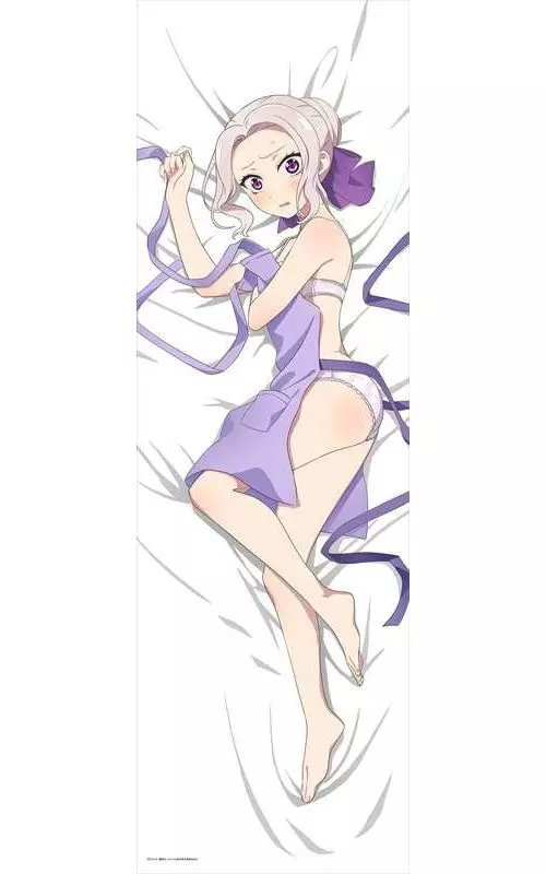 カノジョも彼女　桐生紫乃 抱き枕カバープレミアム 国内正規品 駿河屋 -<中古>桐生紫乃 描き下ろし抱き枕カバー 「カノジョも彼女