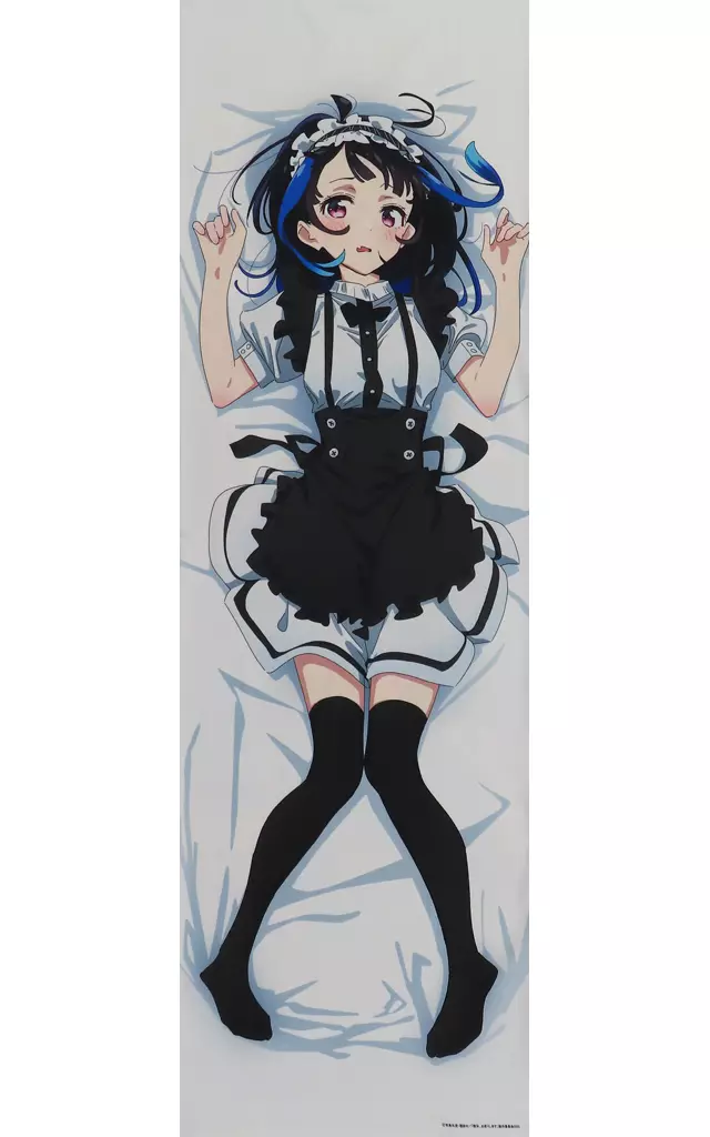 彼女、お借りします 抱き枕カバー 八重森みに 着物＆メイド服 駿河屋 -<中古>八重森みに(着物＆メイド服Ver.) 描き下ろし抱き