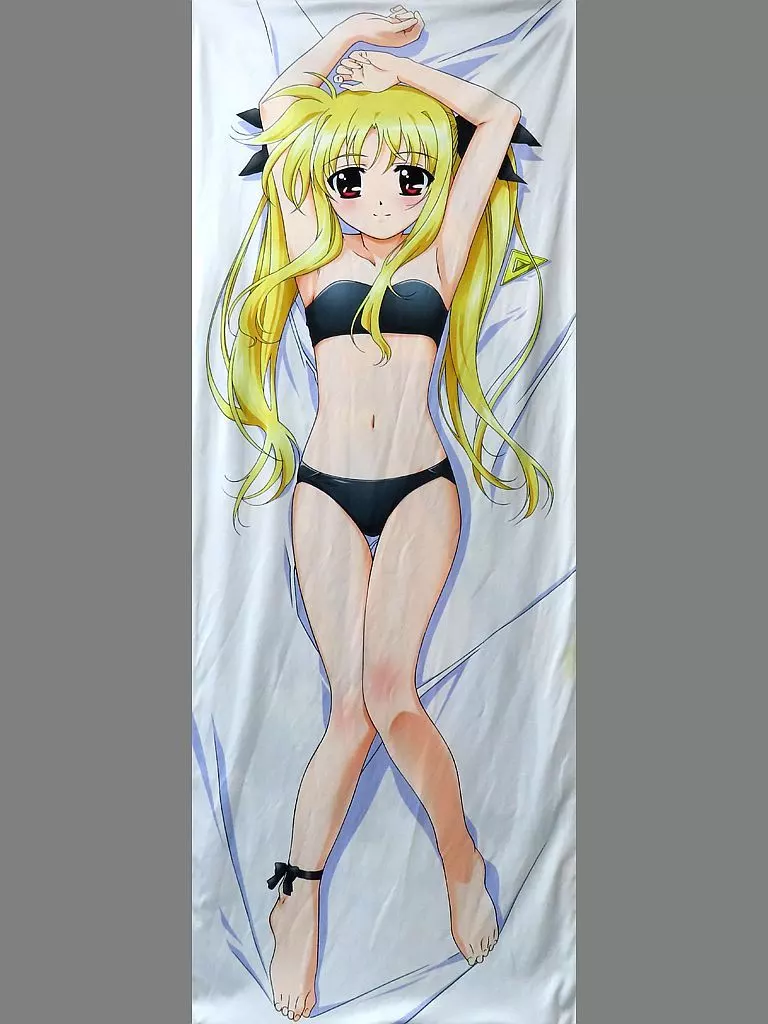  フェイト・テスタロッサ 夏のゆかた＆水着ピローケース(抱き枕カバー) 「魔法少女リリカルなのはA’s」 C70グッズ