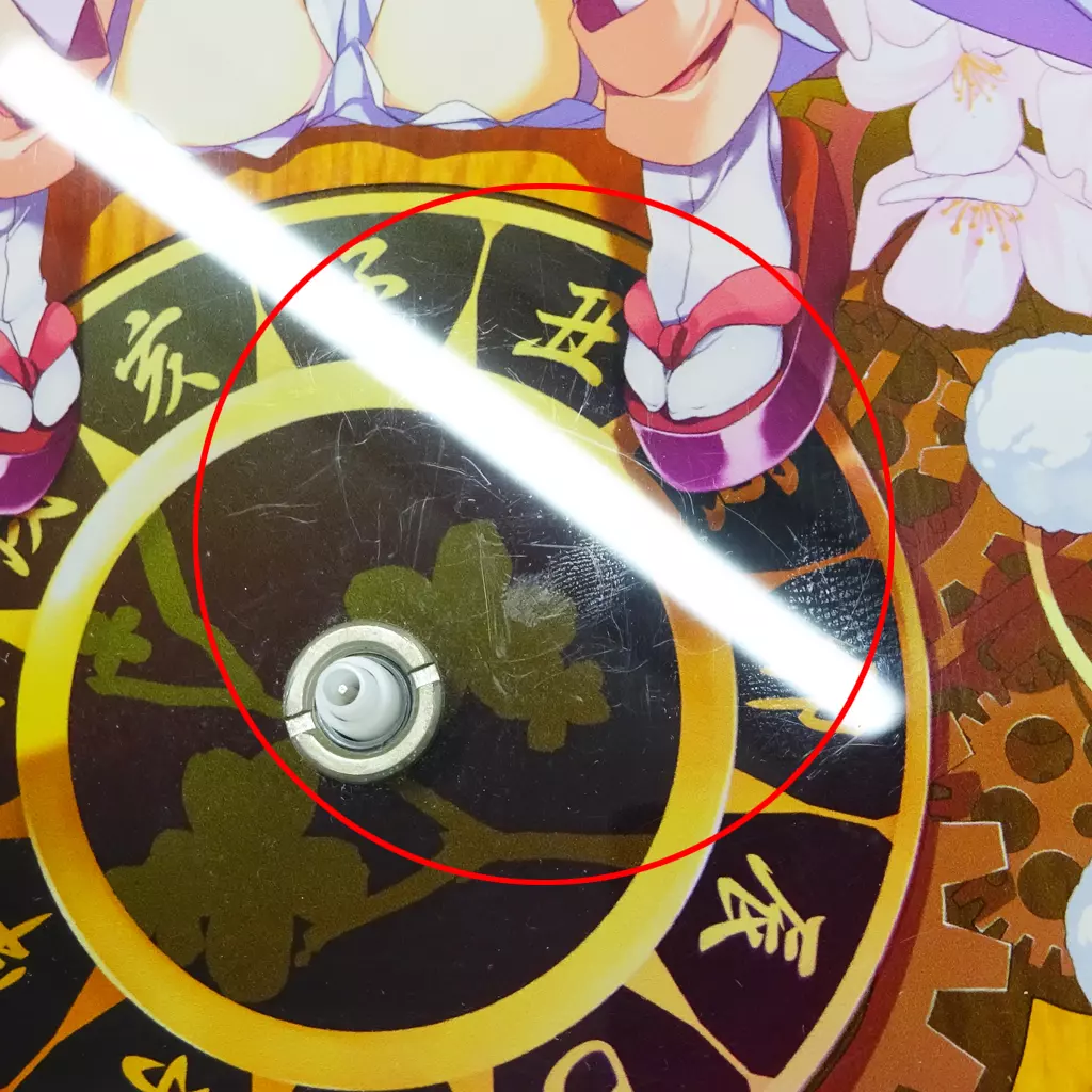 竹中詩乃重治 描き下ろしアクリルクロック 戦国恋姫 駿河屋 -<中古>[破損品] 竹中詩乃重治 描き下ろしアクリル