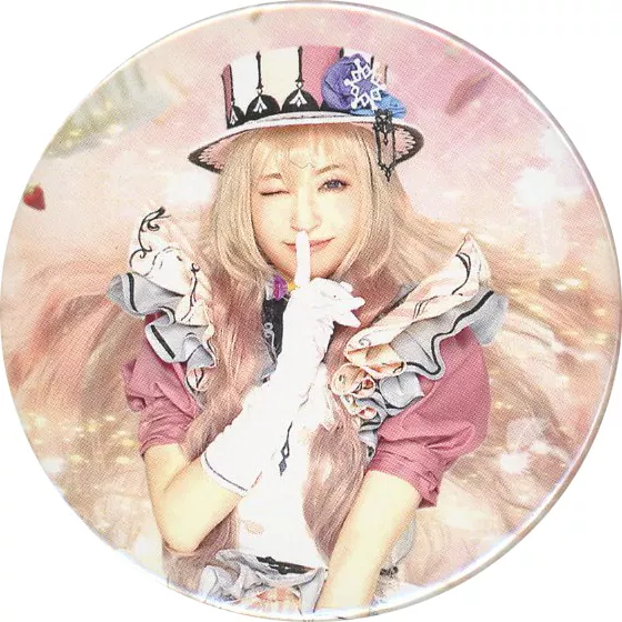 神田沙也加　MUSICALOID #38 缶バッジ　彼方と此方の其方 駿河屋 -<中古>全9種セット 神田沙也加 缶バッジ 「神田沙也加
