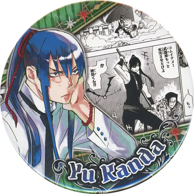 Dグレ 原画展 缶バッジ 神田ユウ 全種セット 駿河屋 -<中古>全10種セット 「D.Gray-man 原画展～星野桂の世界展