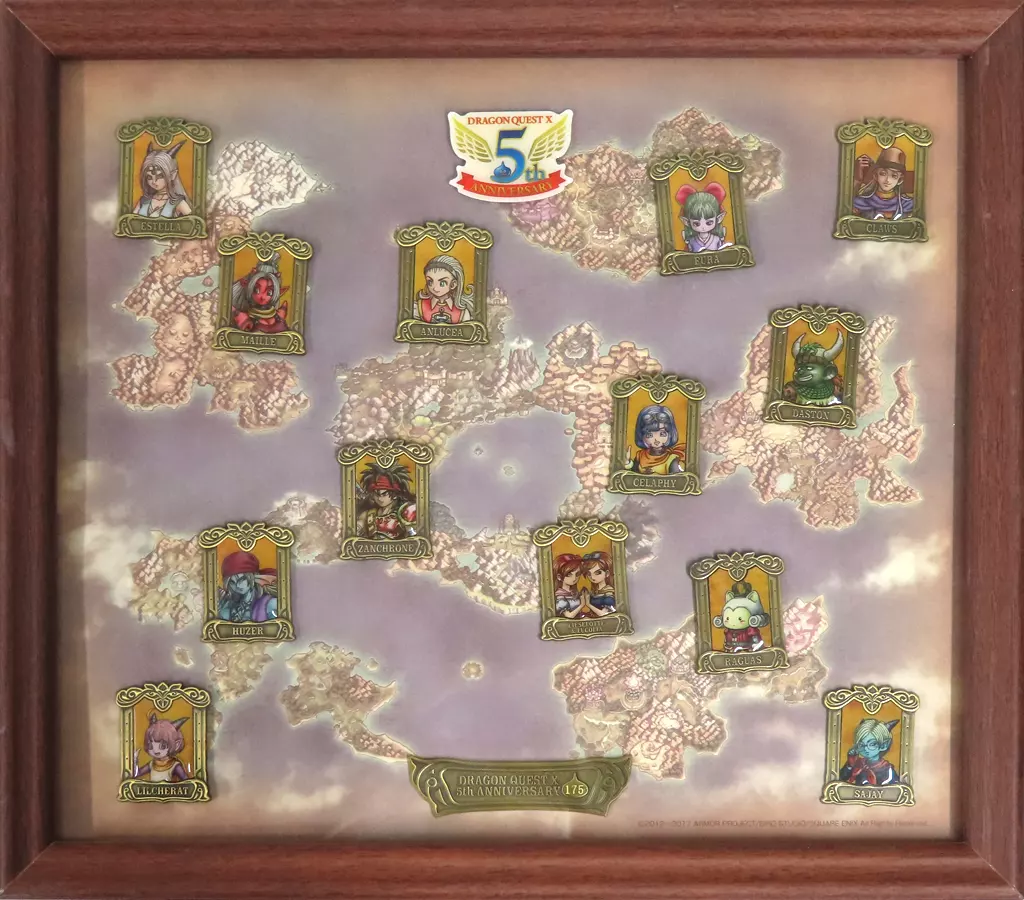 駿河屋 -<中古>集合 5周年記念ピンズセット 「ドラゴンクエストX