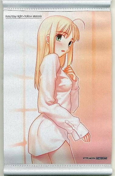 Fate/hollow ataraxia 限定版 B2タペストリー セイバー&遠坂凛