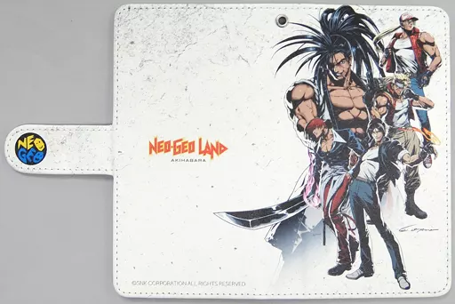 NEOGEO LAND おぐらえいすけ氏 手帳型スマホケース SNKスマホカバー NEOGEO LAND おぐらえいすけ氏 手帳型スマホケース SNKスマホカバー