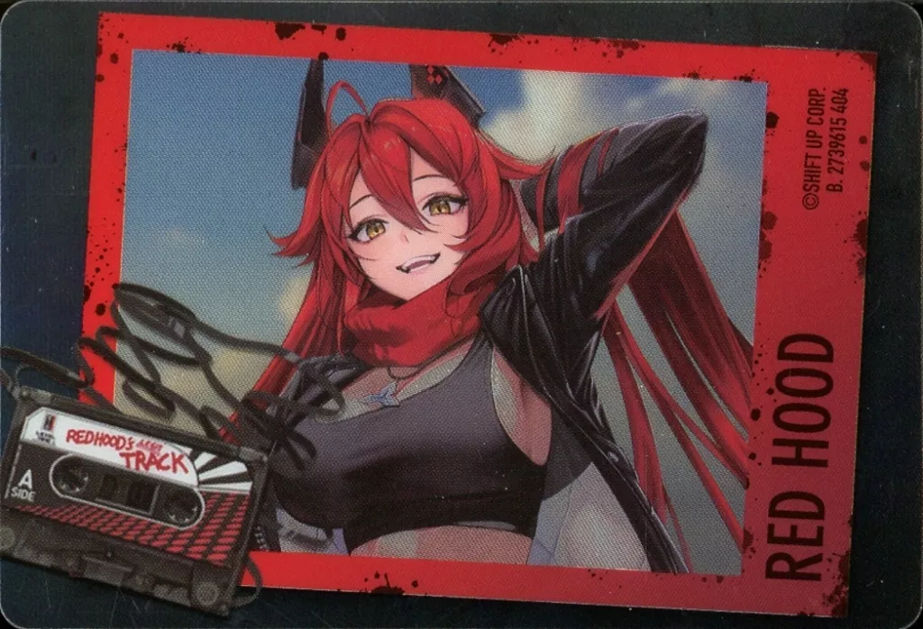 勝利の女神NIKKE カード レッドフード メタリックパスコレクション50枚 Amazon.co.jp: 【レッドフード (新規描き下ろし)】 勝利の女神：NIKKE