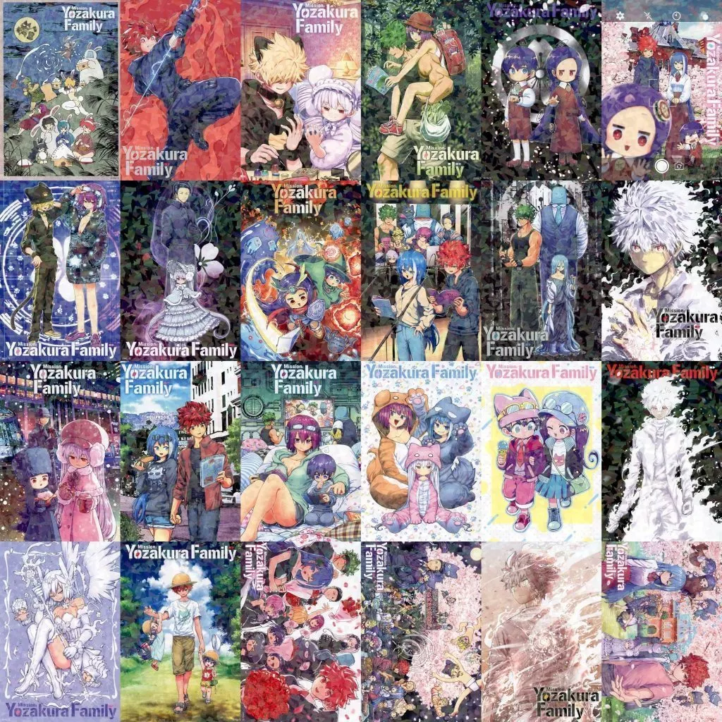 缶入りホロカード　夜桜さんちの大作戦　応募者全員サービス 駿河屋 -<中古>集合 缶入りホロカードセット 「夜桜さんちの大作戦