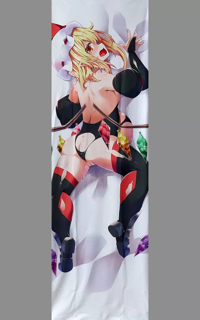 【東方Project】対魔忍ボテフランちゃん抱き枕カバー フランドール・スカーレット(蘭戸せる) 東方名華祭18/天使の羽