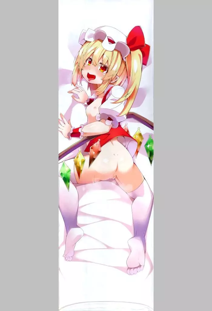 【東方Project】抱き枕カバー フランドール・スカーレット(蘭戸せる) C105/天使の羽