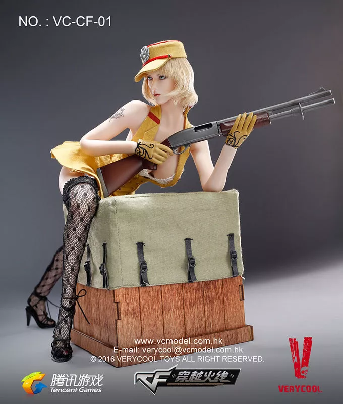 VeryCool 1/6 クロスファイア ルーカー オブ フォックス レジェンド 発売済み 1/6 VERYCOOL VC-CF-01 CROSSFIRE CF クロスファイア