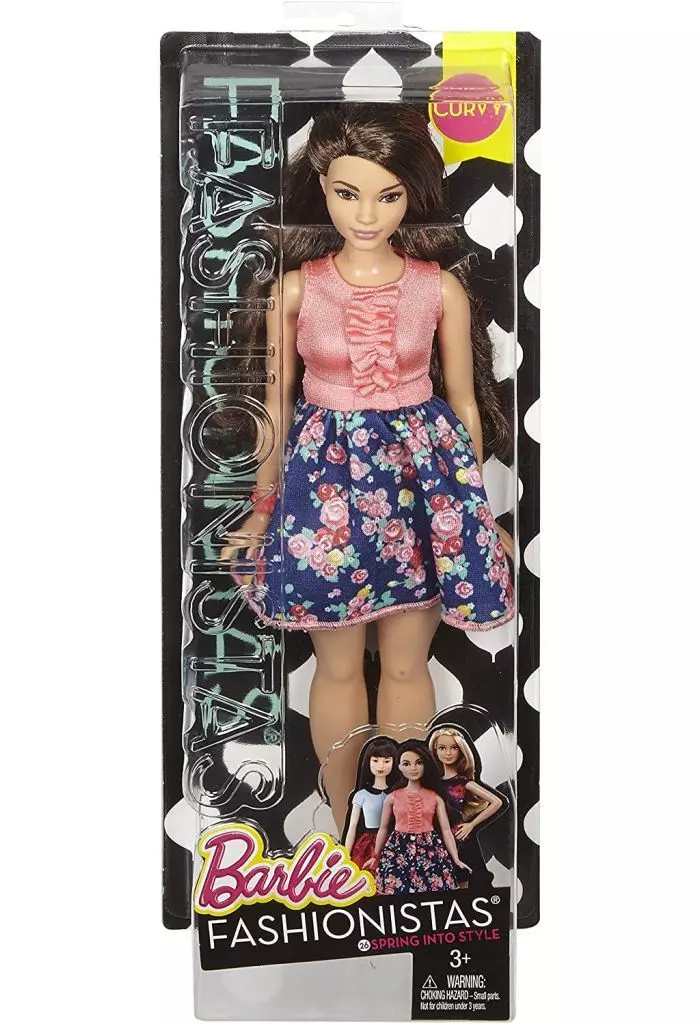 バービー　ファッショニスタ　ピーチフローラル バービー ファッショニスタ ピーチフローラル