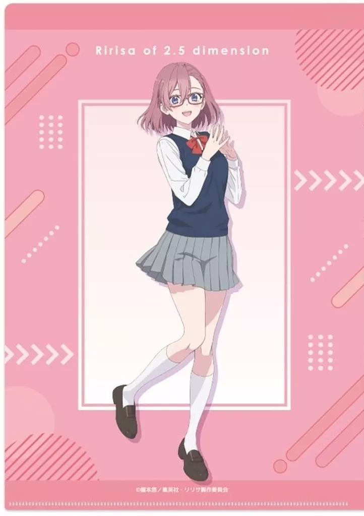 超希少 2.5次元の誘惑 クリアファイル リリエル　リリサ TVアニメ「2.5次元の誘惑」描き下ろし クリアファイル【アリエル】天使