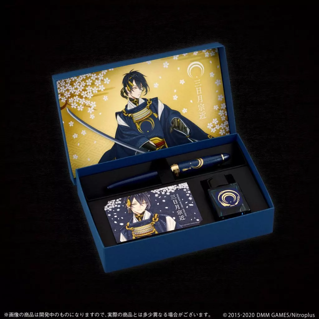 駿河屋 -<中古>三日月宗近 万年筆 「刀剣乱舞-ONLINE-」 プレミアム