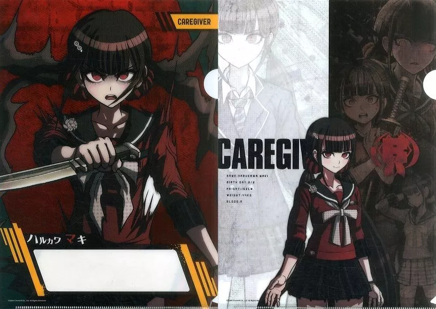 ダンガンロンパ V3 エビテン　コミケ　C92 クリアファイル　春川魔姫 ダンガンロンパ V3 エビテン コミケ C92 クリアファイル 春川魔姫