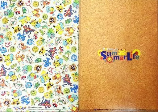 ポケモン　Pokémon Summer Life A4クリアファイル2枚セット 駿河屋 -<中古>Pokemon Summer Life A4クリアファイル2枚セット