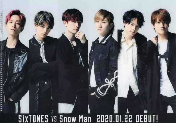 クリアファイル Snow Man vs SixTONES A5クリアファイル E