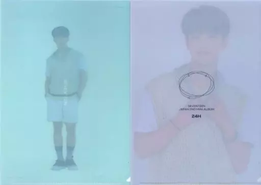 駿河屋 -<中古>ホシ(SEVENTEEN) A4クリアファイル2枚セット 「24H