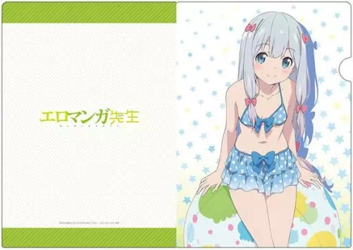 駿河屋 -<中古>和泉紗霧(水着) A4クリアファイルF 「エロマンガ先生