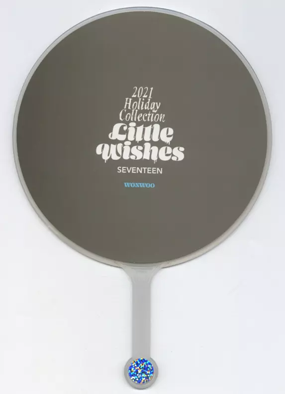 seventeen holiday collectionうちわ ウォヌ ミニ SEVENTEEN セブチ HOLIDAY ウォヌ うちわ - メルカリ
