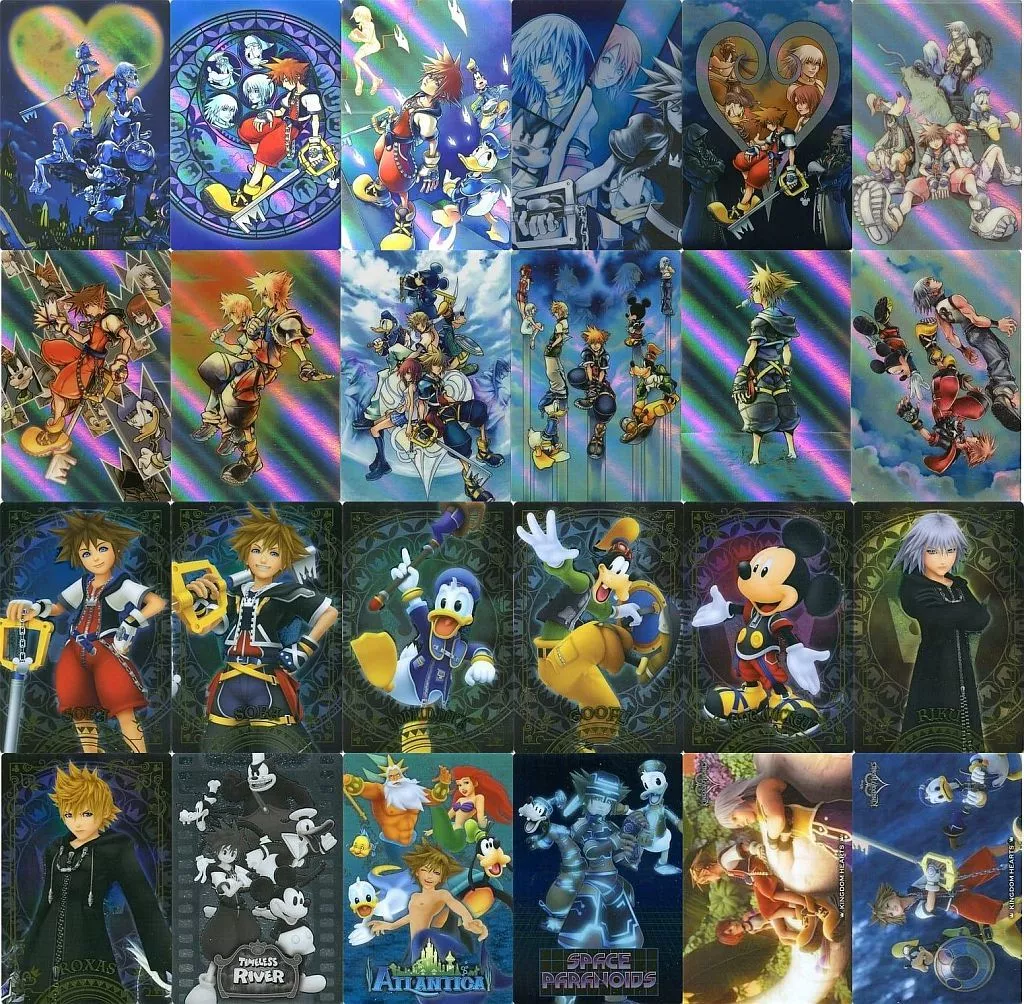 アニメ系トレカ　◇キングダム ハーツ カードウエハース[2501866] フルコンプリートセット 駿河屋 -<中古>◇キングダム ハーツ カードウエハース[2501866